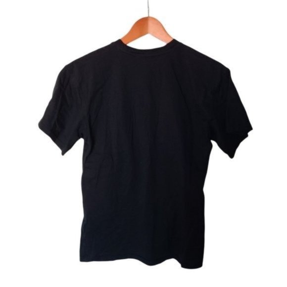 H&M x Moschino Black MTV T-shirt size XS Embroidered Logo - Picture 5 of 7